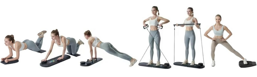 Multifunctional Push-Up & Pilates Board inSPORTline Pushap Zen